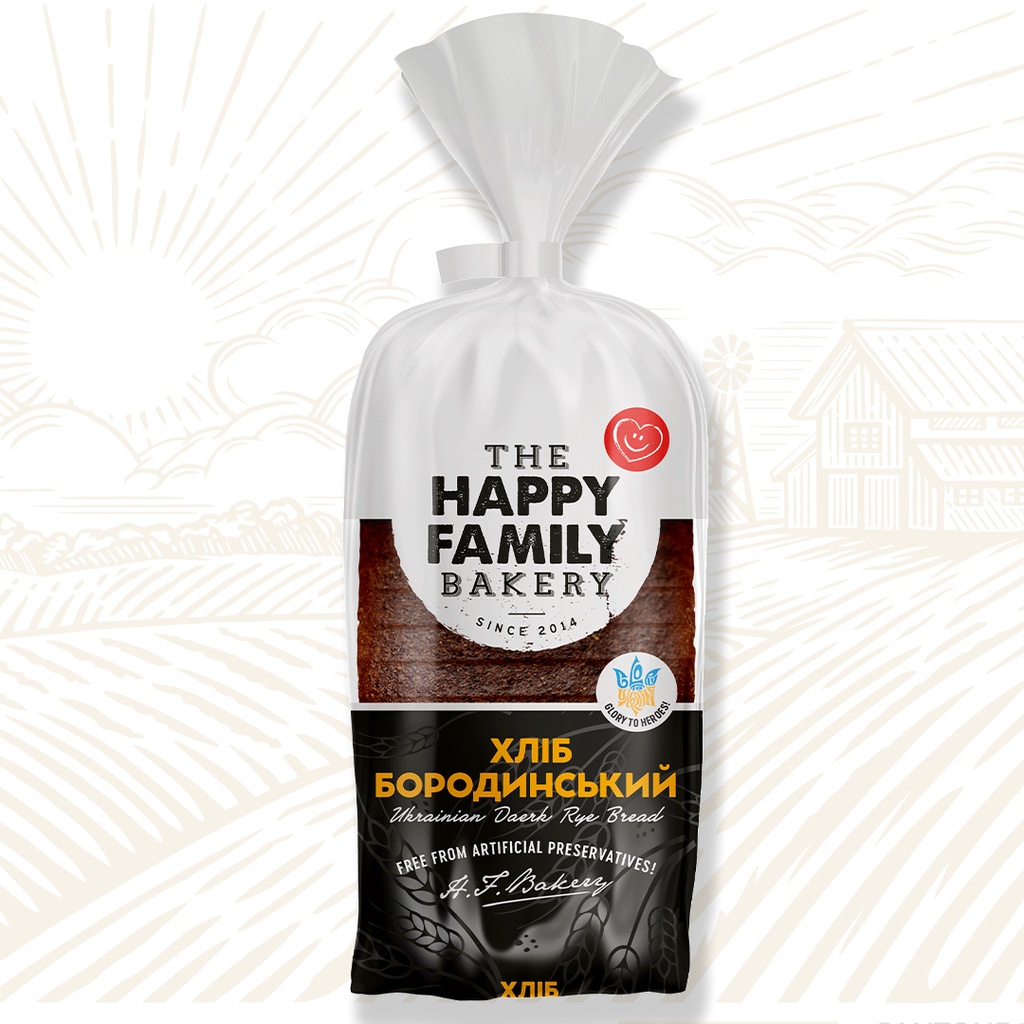 Ukrainian dark rye bread