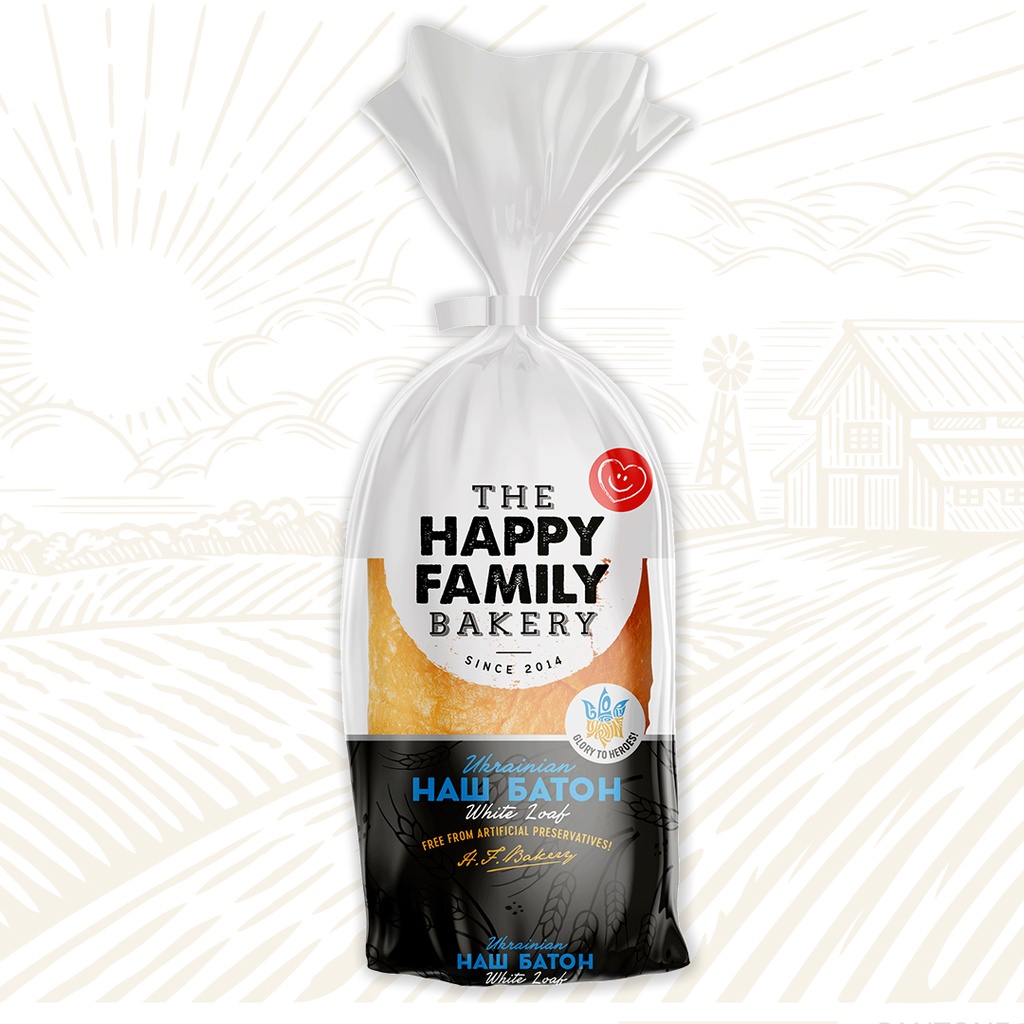 Ukrainian white loaf