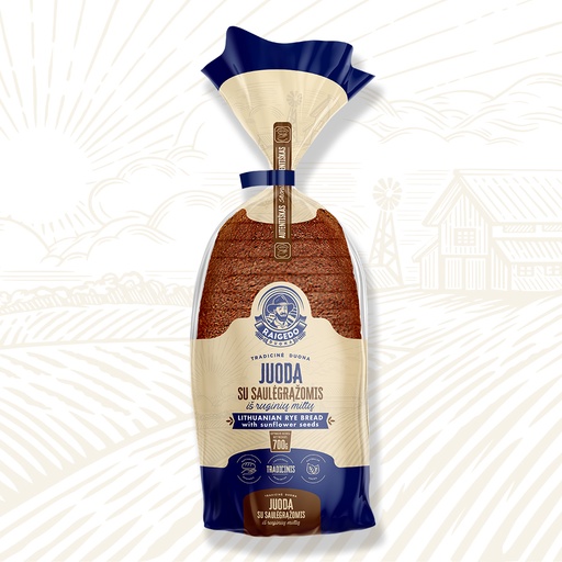 [RDBR006] Rye Bread "Juoda" with sunfl.s.