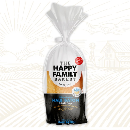 [HFUA001] Ukrainian white loaf