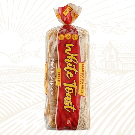 [HFBR005] White Toast Bread